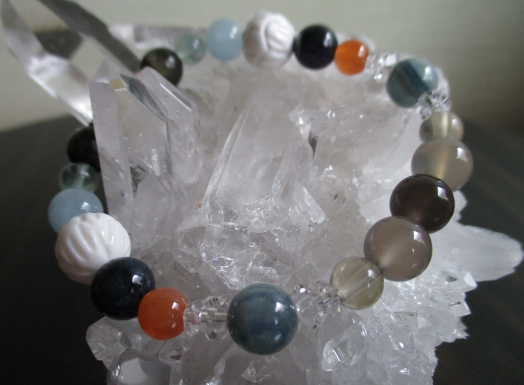 《再販》【刀剣乱舞】山姥切国広イメージ天然石ブレスレット