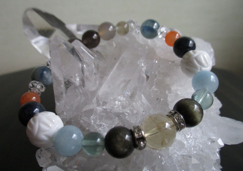 《再販》【刀剣乱舞】山姥切国広イメージ天然石ブレスレット