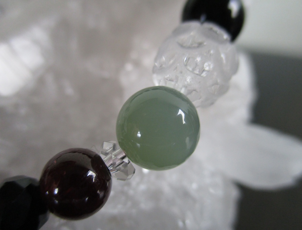 【刀剣乱舞】鶯丸イメージ天然石ブレスレット