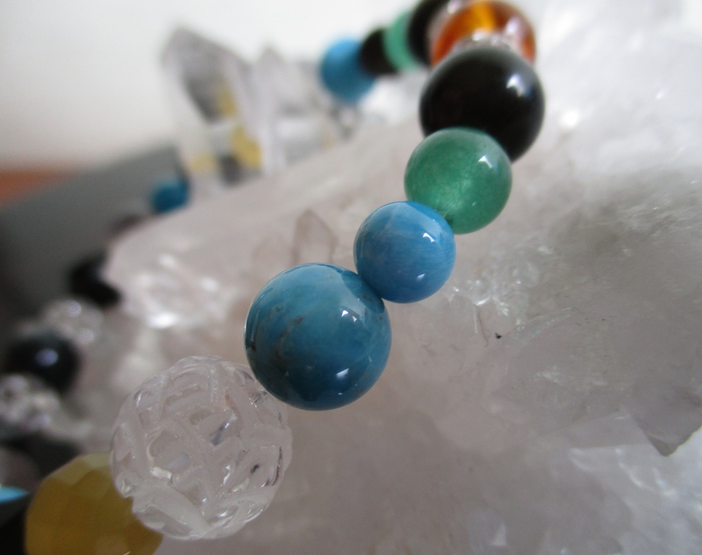 【刀剣乱舞】浦島虎徹イメージ天然石ブレスレット