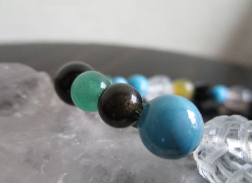 【刀剣乱舞】浦島虎徹イメージ天然石ブレスレット