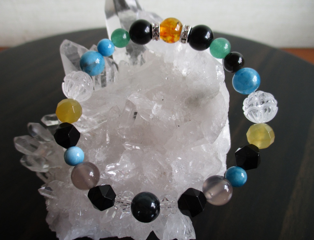 【刀剣乱舞】浦島虎徹イメージ天然石ブレスレット