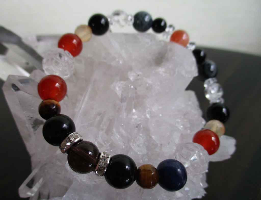 【刀剣乱舞】陸奥守吉行イメージ天然石ブレスレット