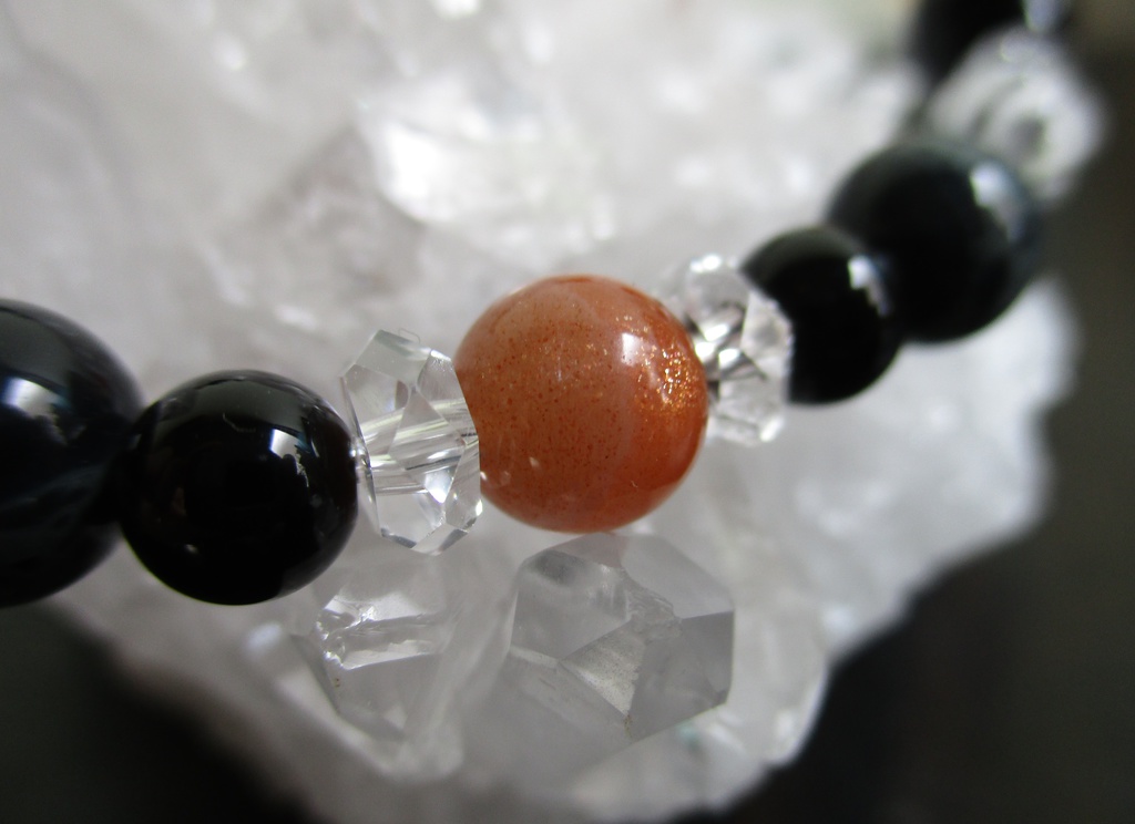 【刀剣乱舞】陸奥守吉行イメージ天然石ブレスレット