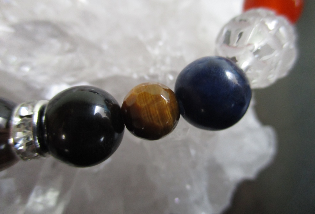 【刀剣乱舞】陸奥守吉行イメージ天然石ブレスレット