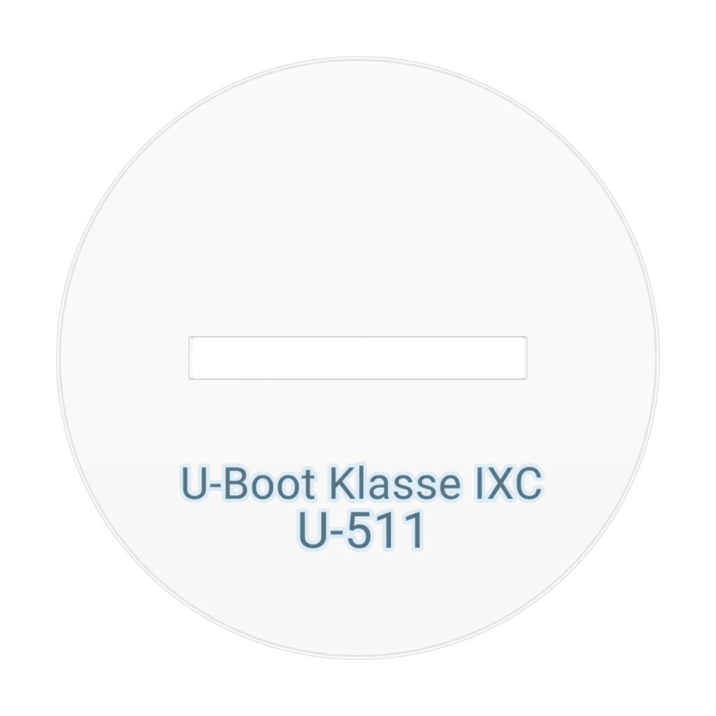 擬人艦U-511 アクリルフィギュア