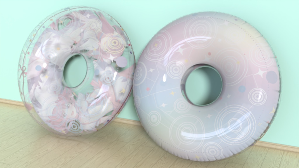 【予約頒布】魔法少女まどか☆マギカ 浮き輪 150CM