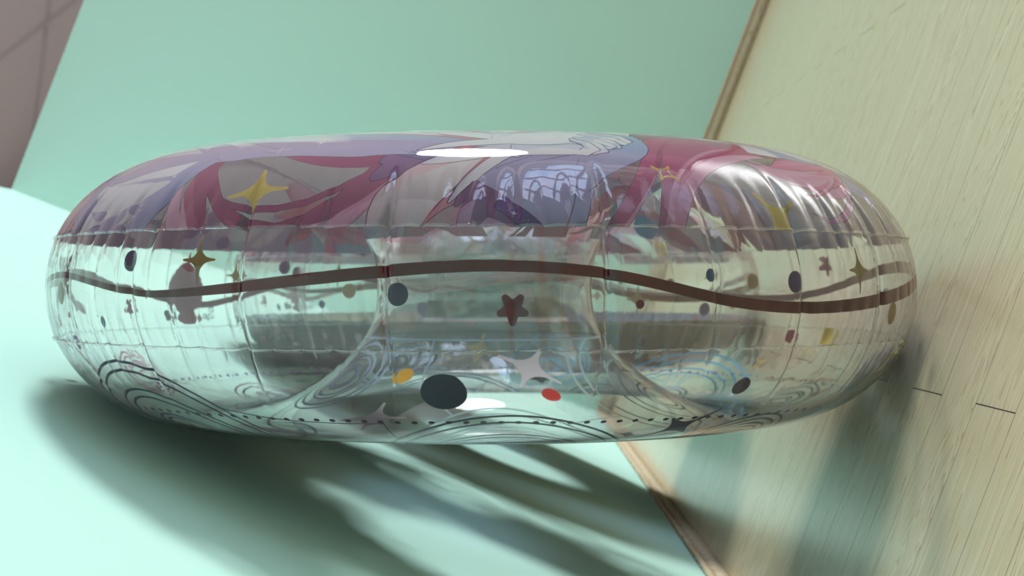 【予約頒布】魔法少女まどか☆マギカ 浮き輪 150CM