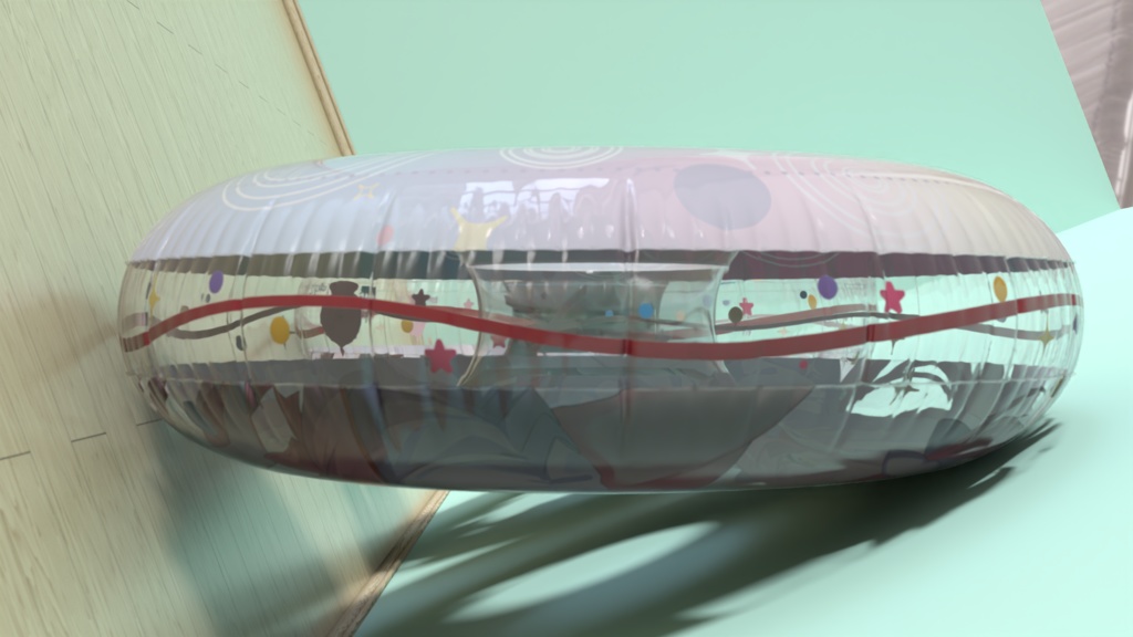 【予約頒布】魔法少女まどか☆マギカ 浮き輪 150CM