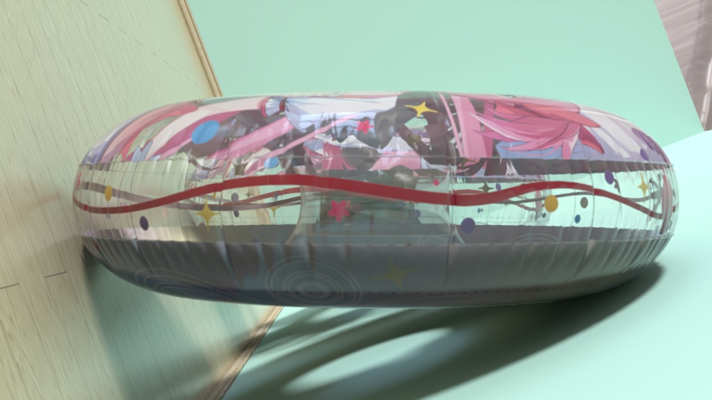 【予約頒布】魔法少女まどか☆マギカ 浮き輪 150CM