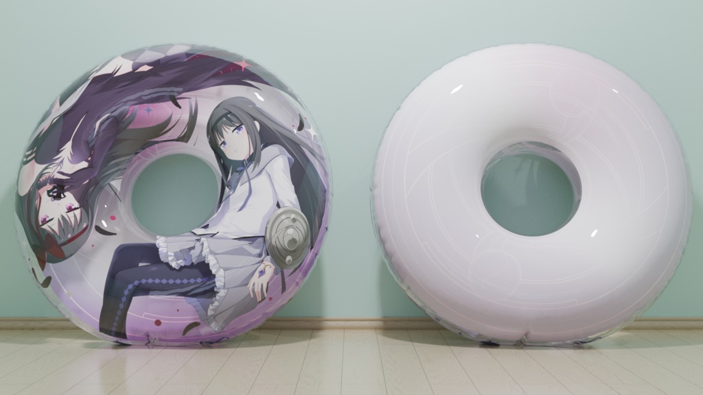 【予約頒布】 暁美ほむら ☆マギカ 浮き輪