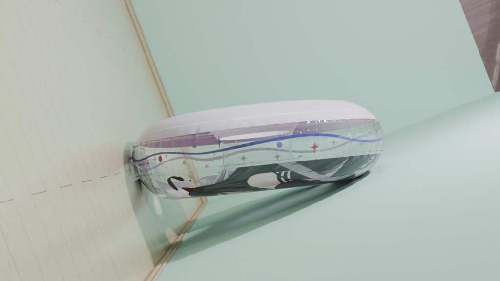 【予約頒布】 暁美ほむら ☆マギカ 浮き輪