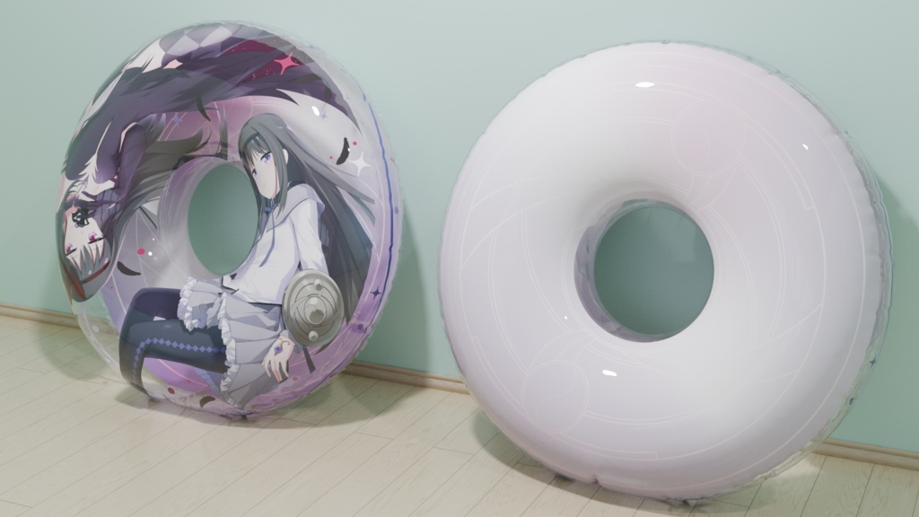 【予約頒布】 暁美ほむら ☆マギカ 浮き輪