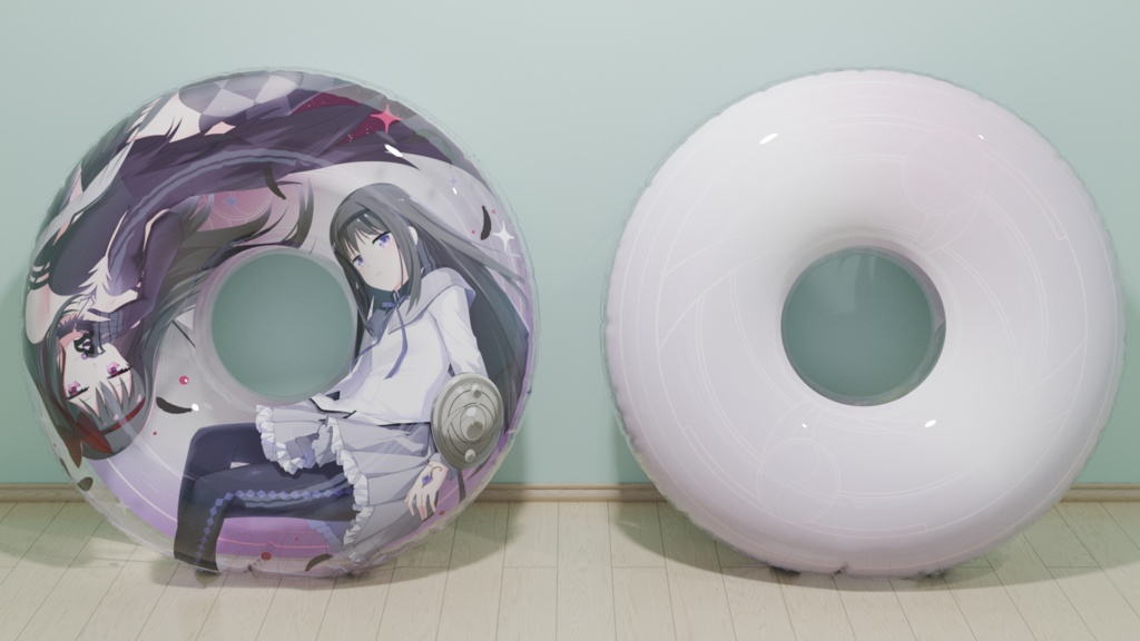 【予約頒布】 暁美ほむら ☆マギカ 浮き輪