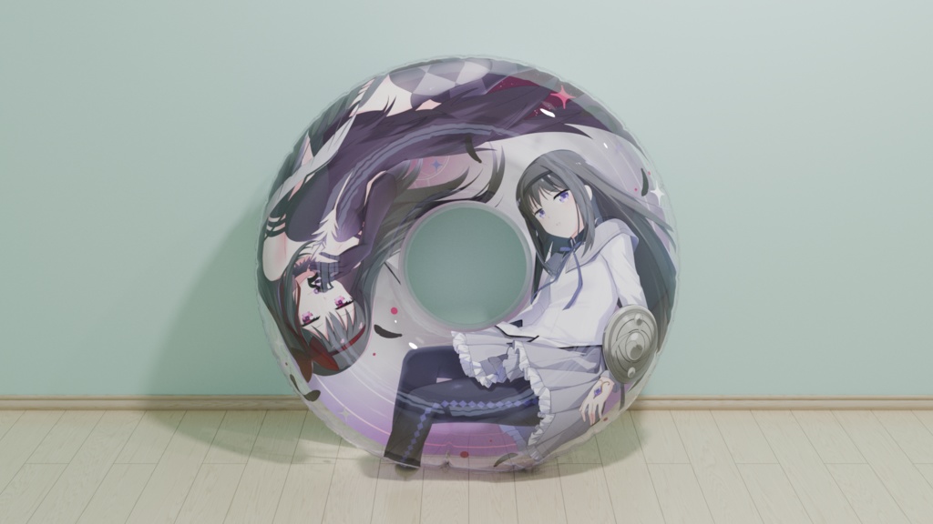 【予約頒布】 暁美ほむら ☆マギカ 浮き輪