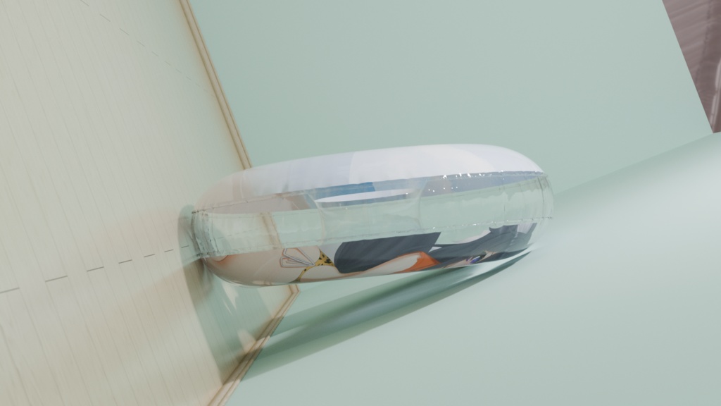 【予約頒布】デルタ&ゼータ 浮き輪