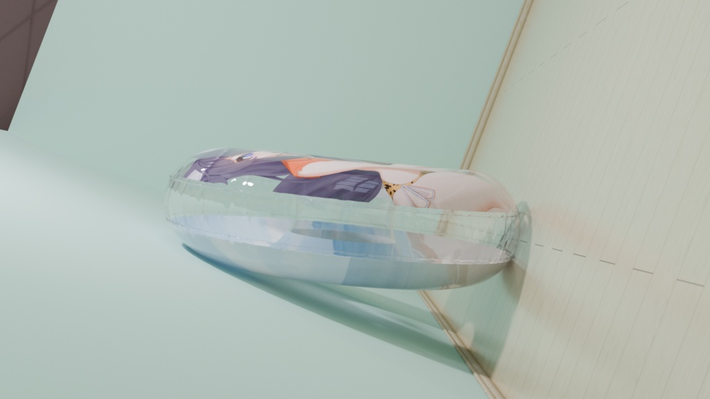 【予約頒布】デルタ&ゼータ 浮き輪