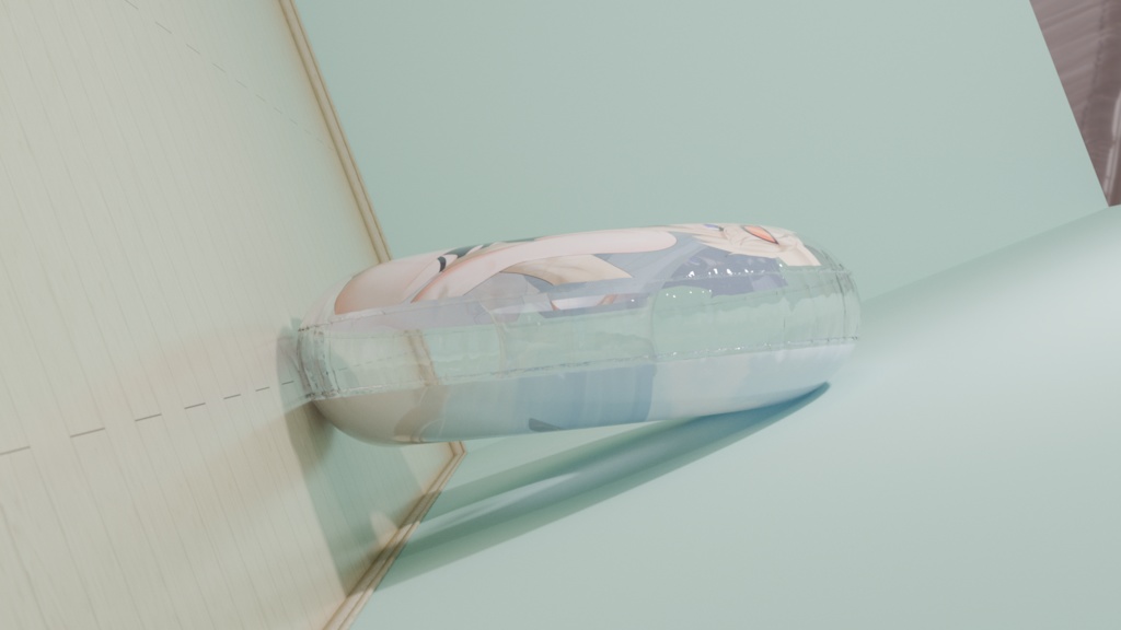 【予約頒布】デルタ&ゼータ 浮き輪