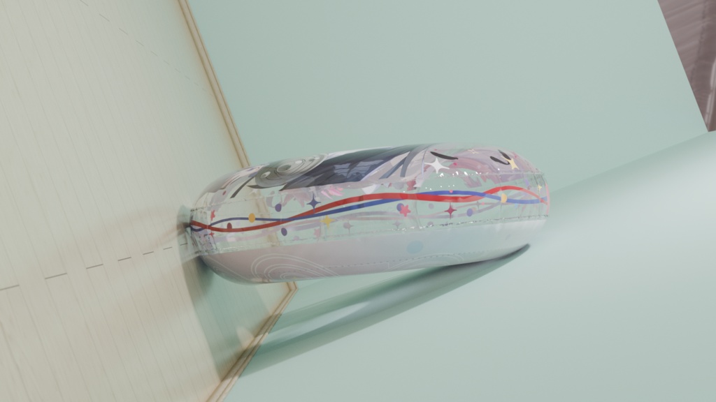 【予約頒布】 暁美ほむら & 少女まどか マギカ 150cm 浮き輪