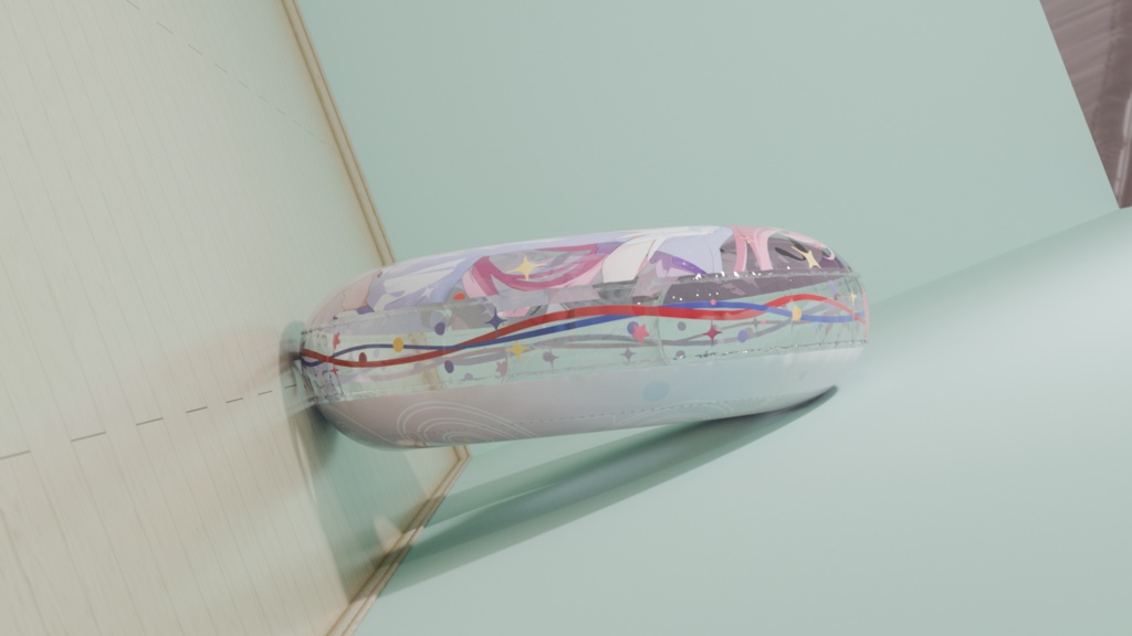 【予約頒布】 暁美ほむら & 少女まどか マギカ 150cm 浮き輪