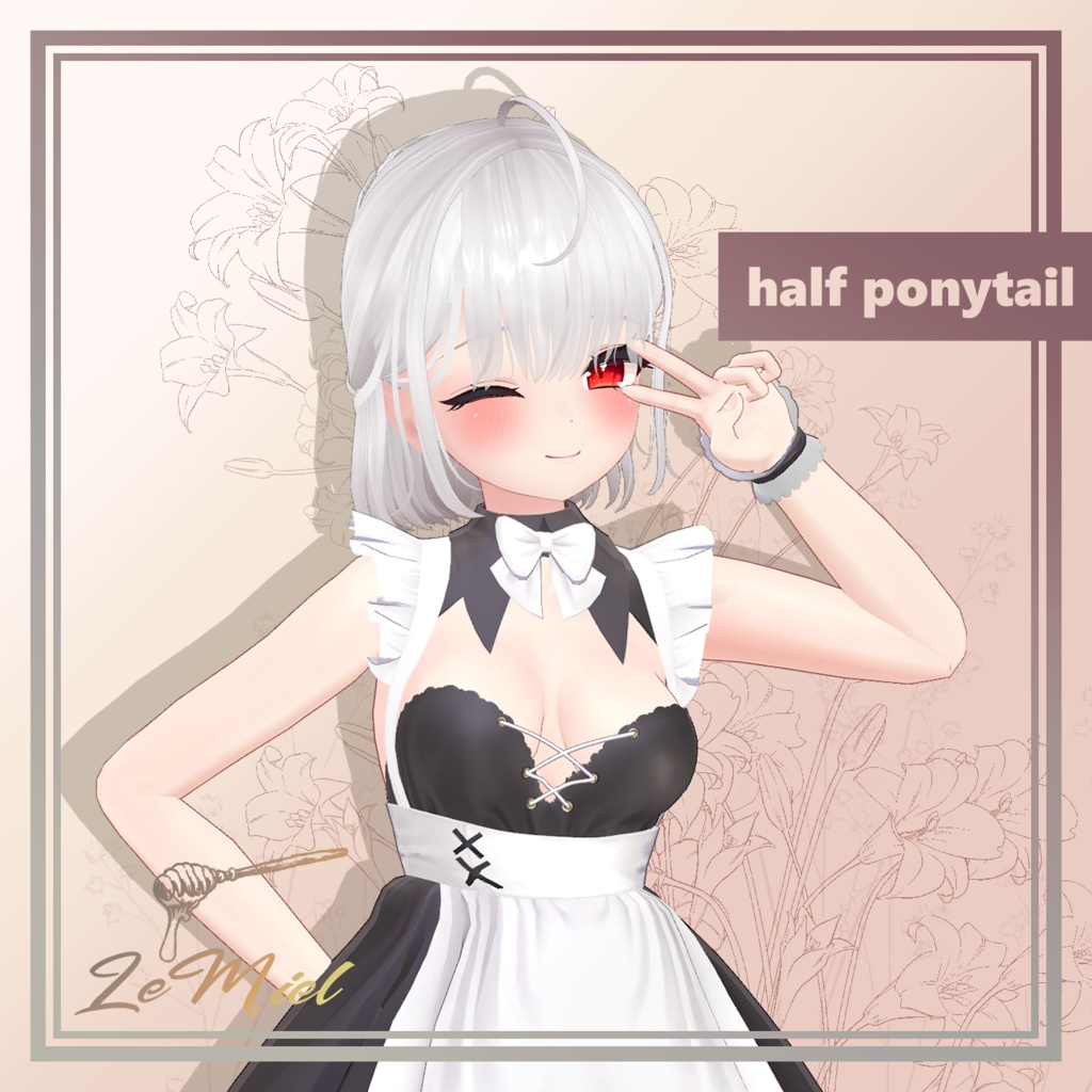  Half Ponytail