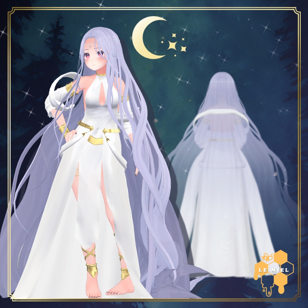 【PB対応】 Diana dress&hair