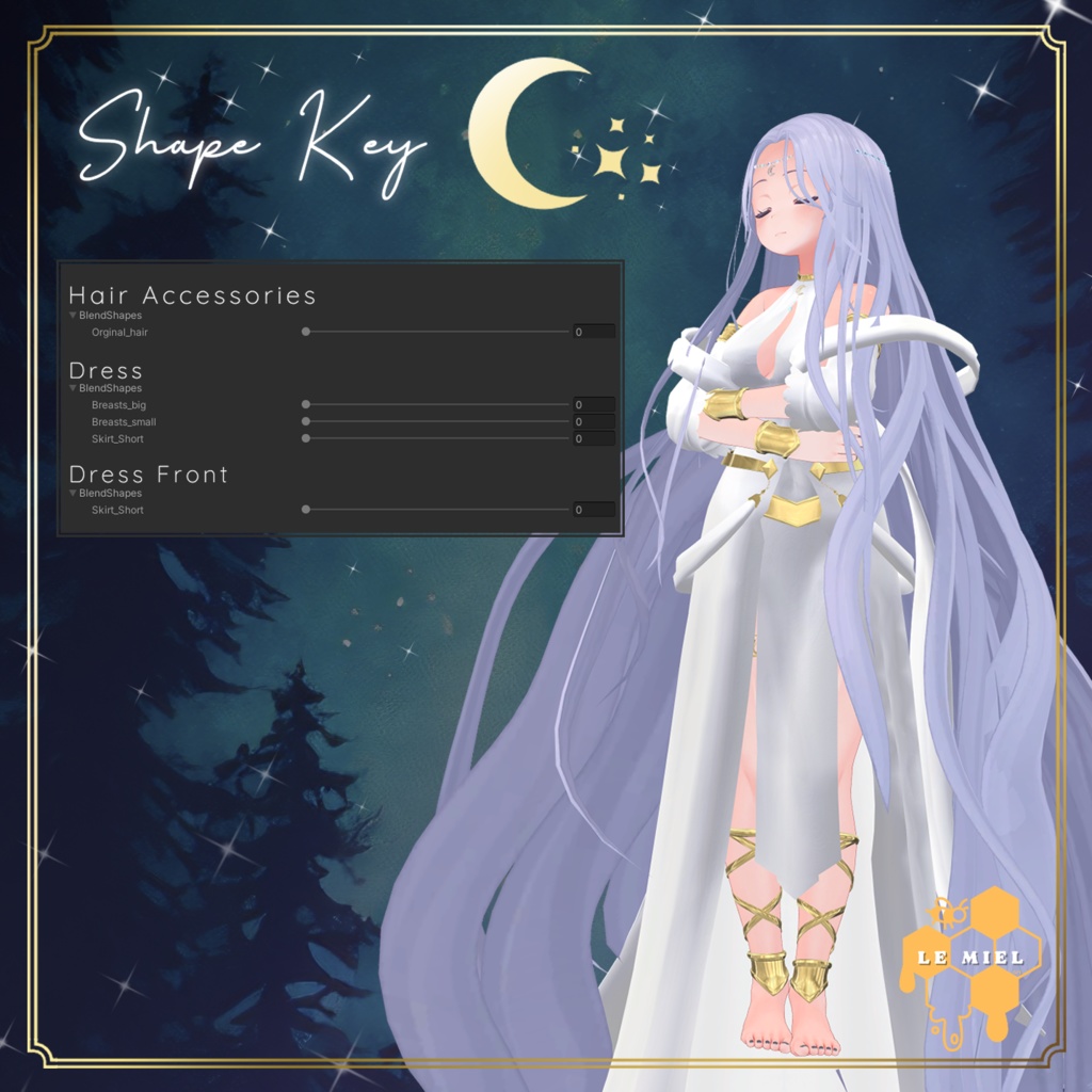 【PB対応】 Diana dress&hair