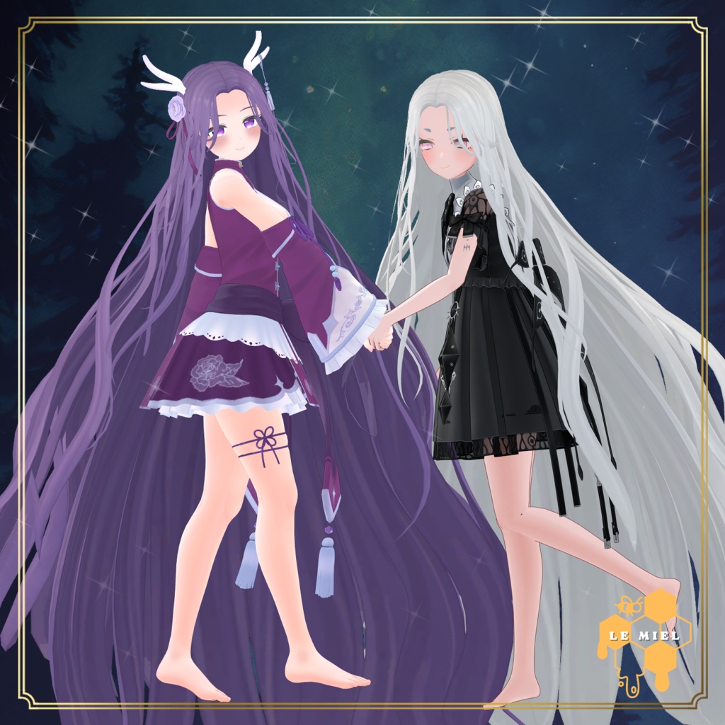 【PB対応】 Diana Long Hair VRC用