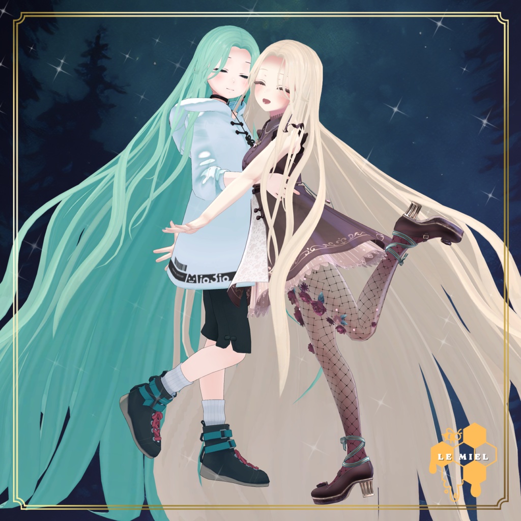 【PB対応】 Diana Long Hair VRC用