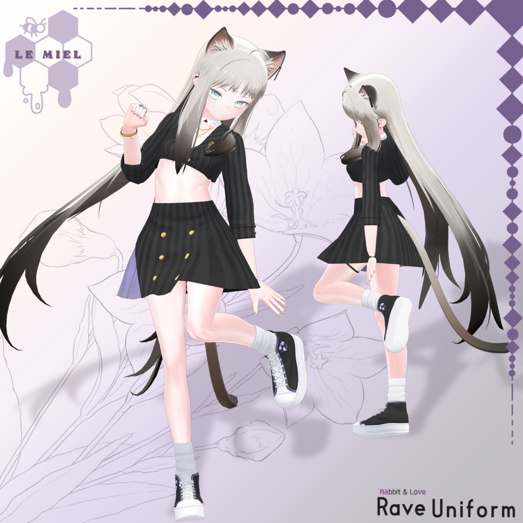 【PB対応】 Rave_Uniform VRC用