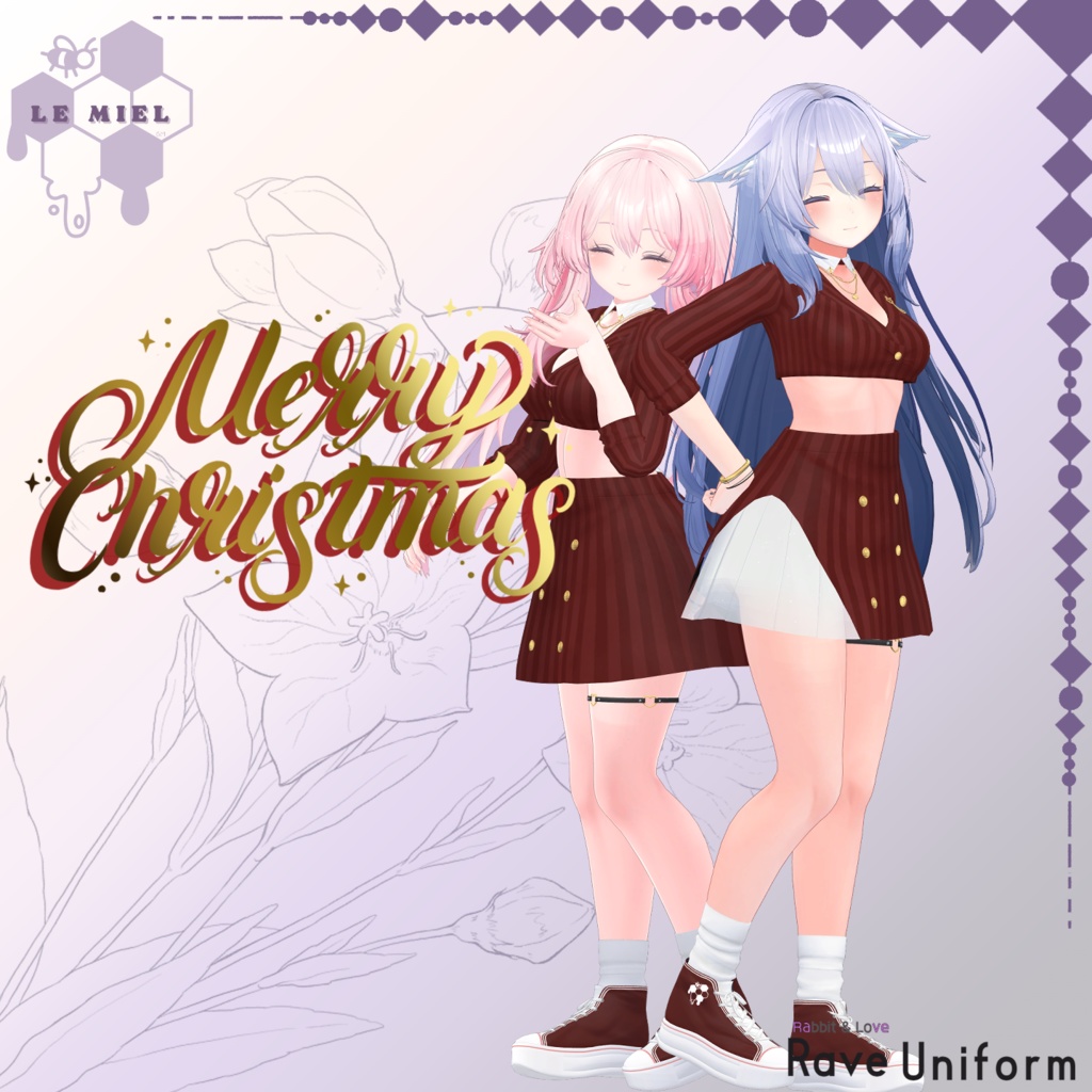 【PB対応】 Rave_Uniform VRC用