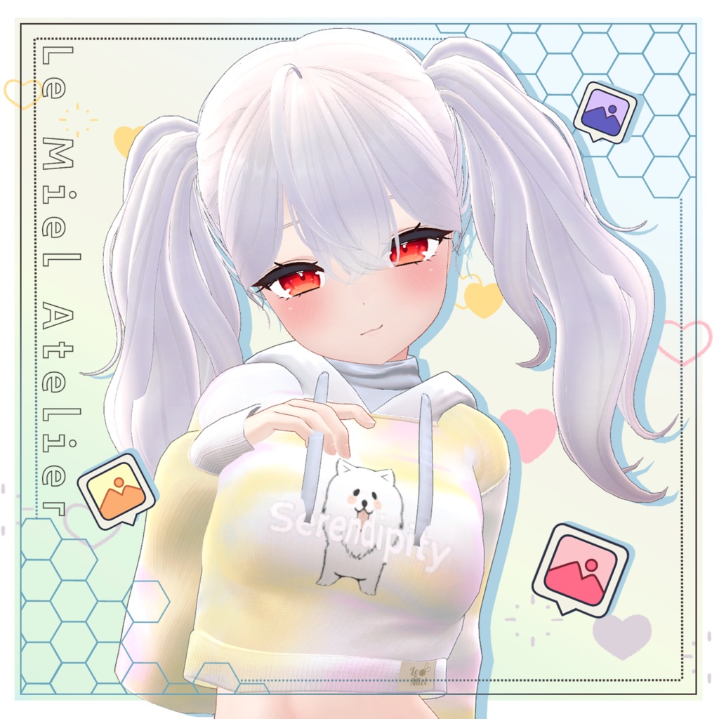 ☁︎ふわふわツインテール☁︎