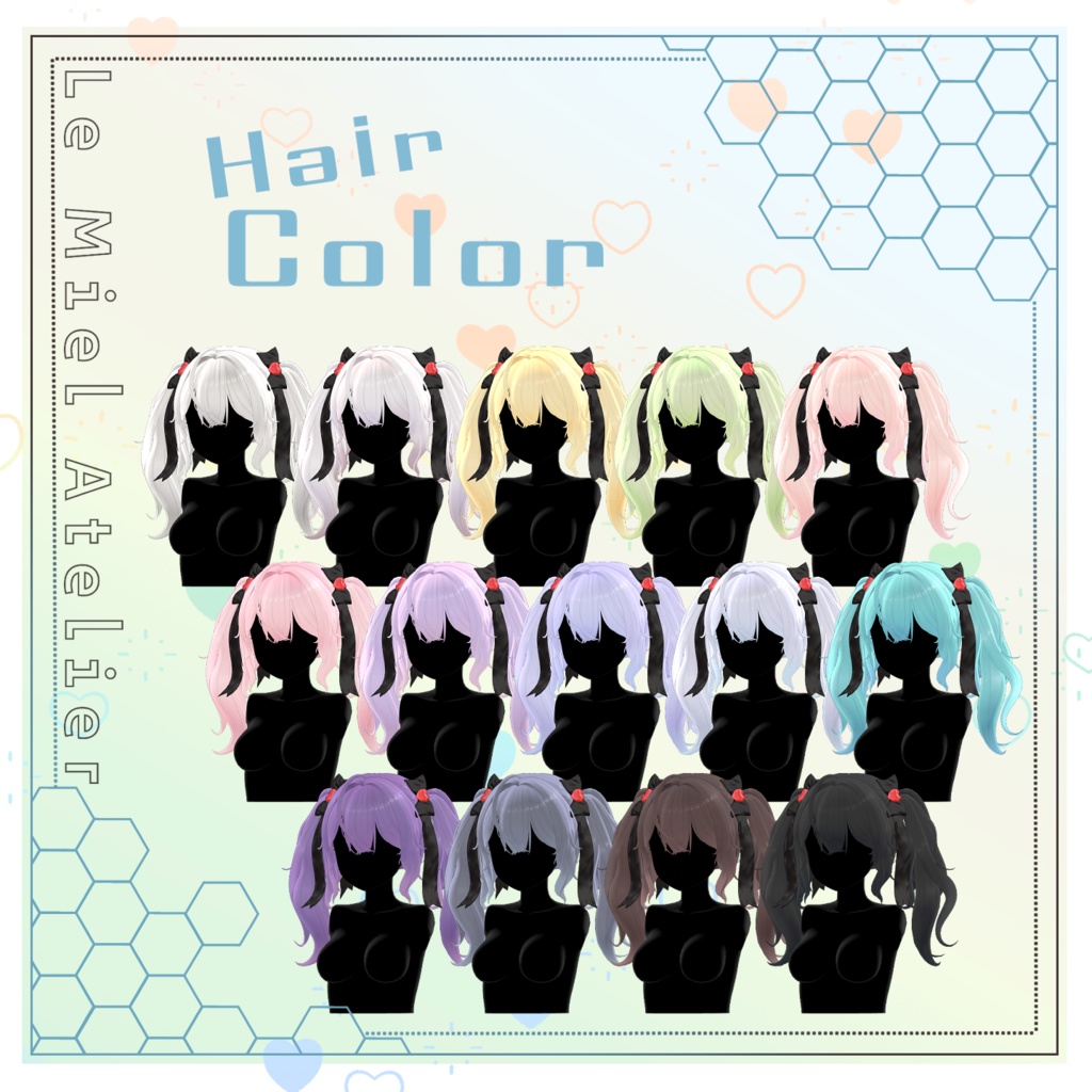 ☁︎ふわふわツインテール☁︎