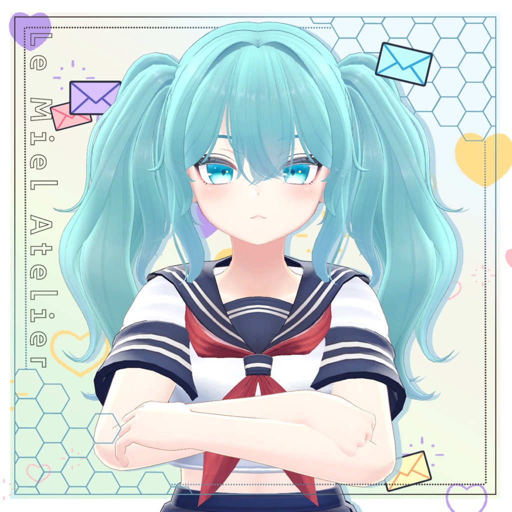 ☁︎ふわふわツインテール☁︎