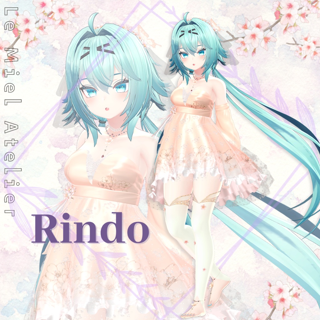 【9アバター対応】🌸Flower Fairy_Cherry Blossom