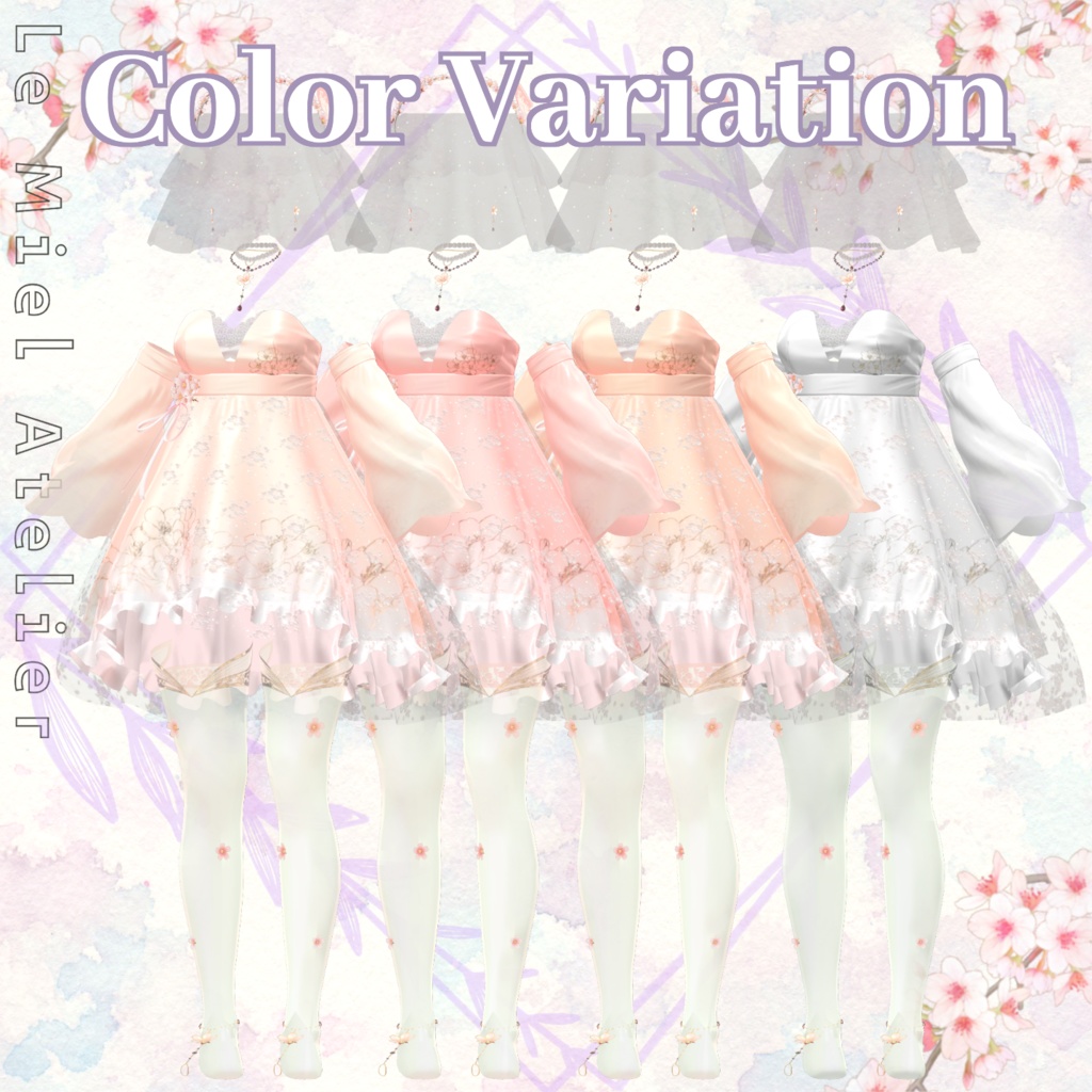 【9アバター対応】🌸Flower Fairy_Cherry Blossom