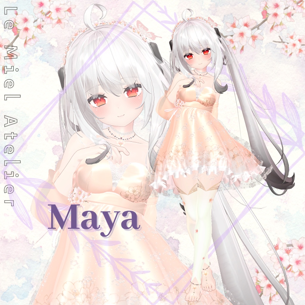 【9アバター対応】🌸Flower Fairy_Cherry Blossom