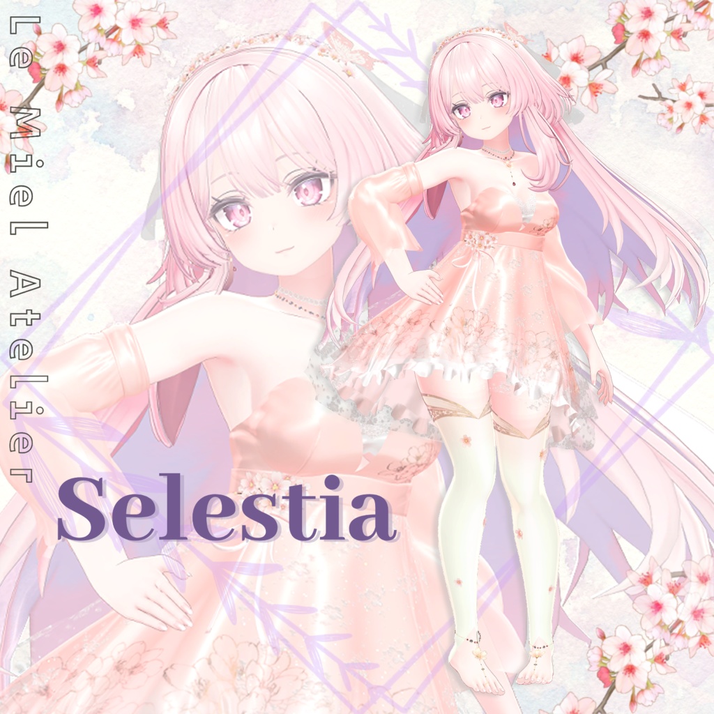 【9アバター対応】🌸Flower Fairy_Cherry Blossom