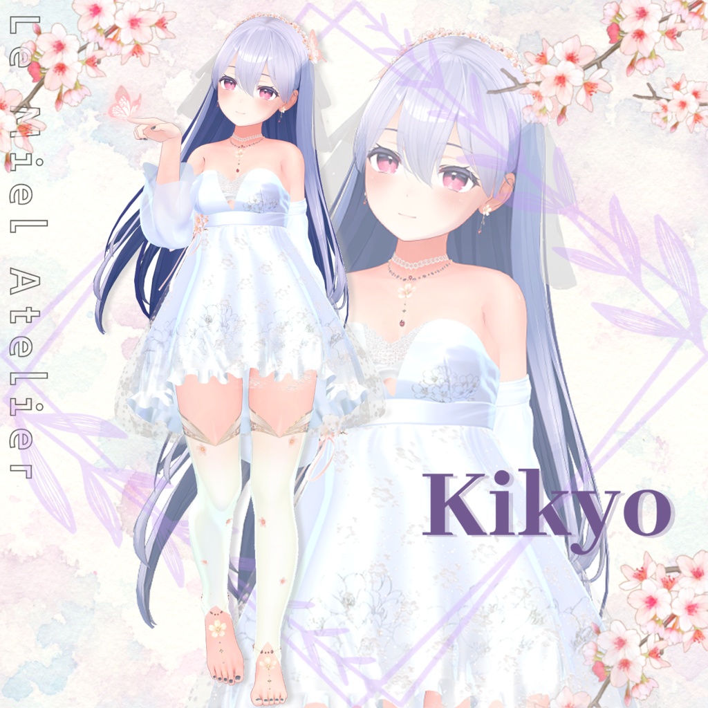 【9アバター対応】🌸Flower Fairy_Cherry Blossom