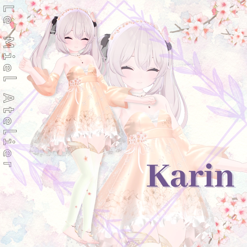 【9アバター対応】🌸Flower Fairy_Cherry Blossom