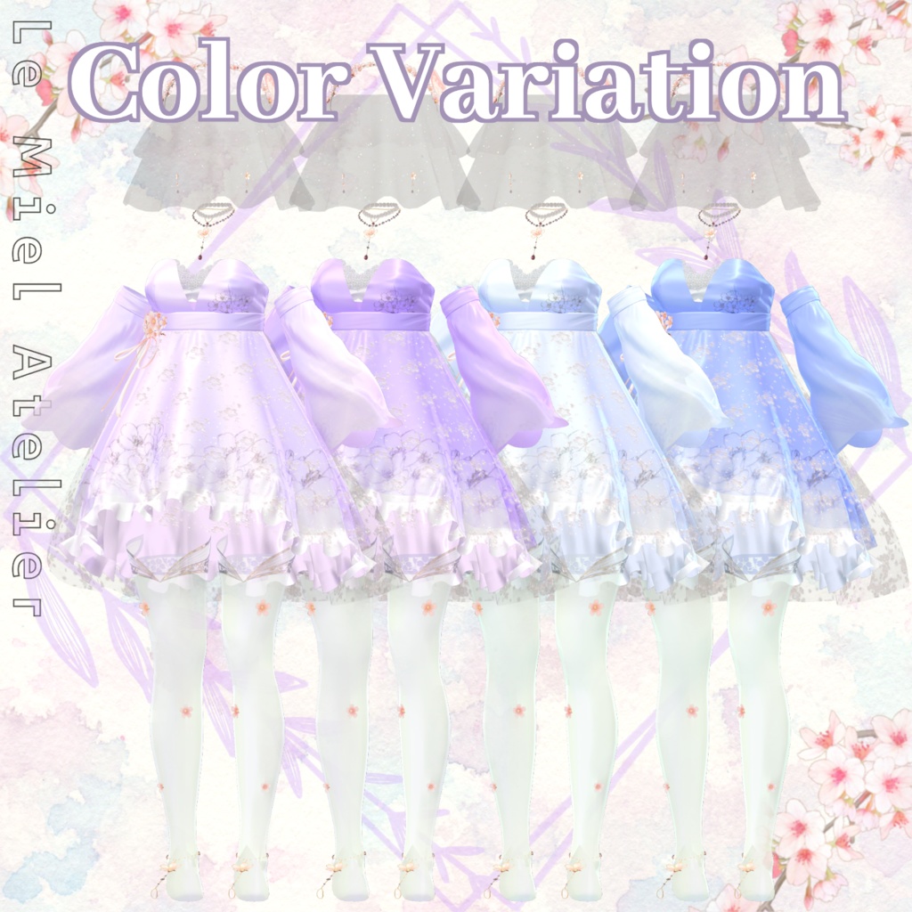 【9アバター対応】🌸Flower Fairy_Cherry Blossom