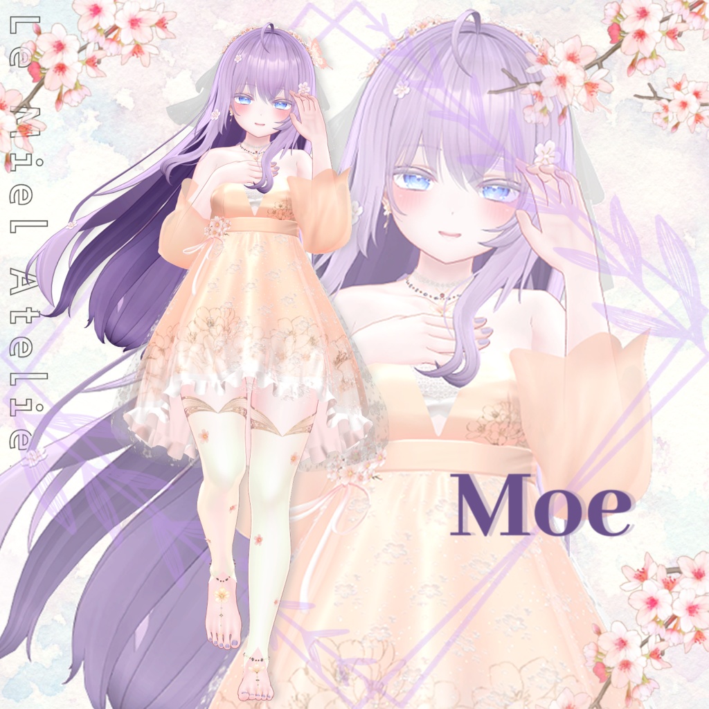 【9アバター対応】🌸Flower Fairy_Cherry Blossom