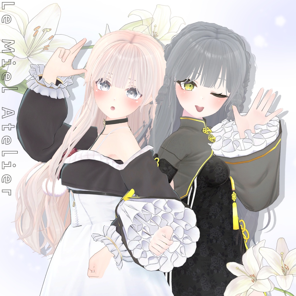【17アバター対応】Lily Hair ft. Melty Lily💙