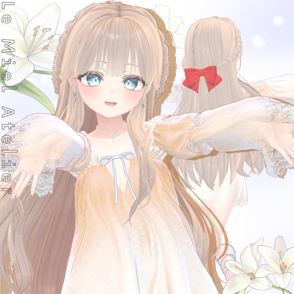 【17アバター対応】Lily Hair   ft. Melty Lily💙