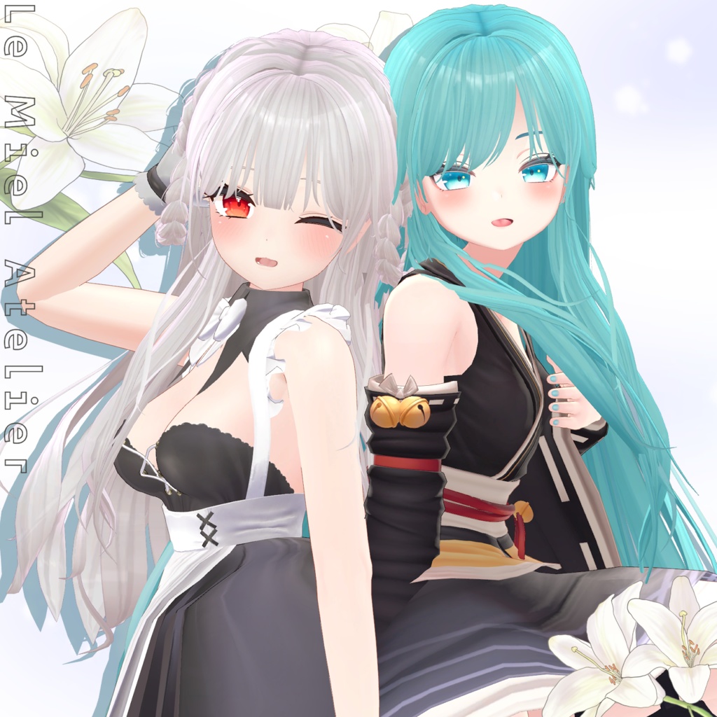 【17アバター対応】Lily Hair ft. Melty Lily💙