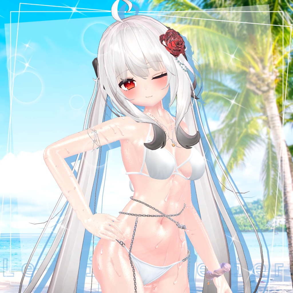 🏝️【10アバター対応】Bikini 『Amor_アモル』