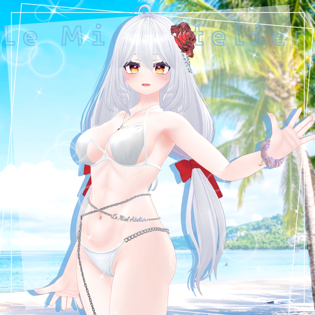 🏝️【10アバター対応】Bikini 『Amor_アモル』