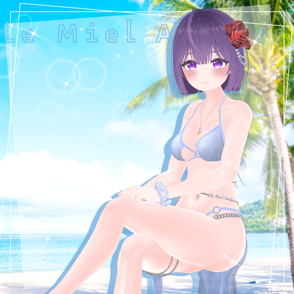 🏝️【10アバター対応】Bikini 『Amor_アモル』