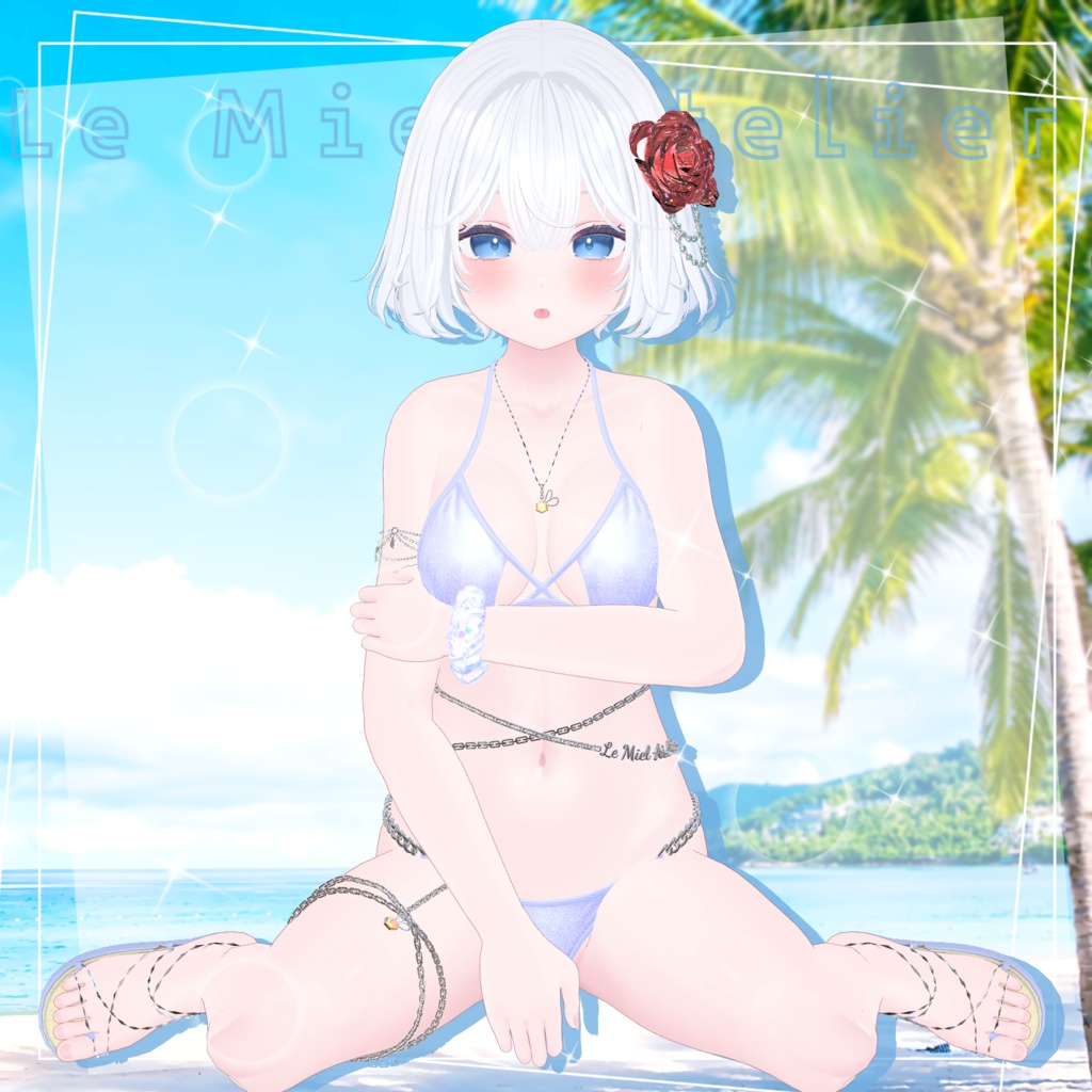 🏝️【10アバター対応】Bikini 『Amor_アモル』