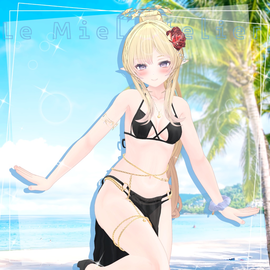 🏝️【10アバター対応】Bikini 『Amor_アモル』